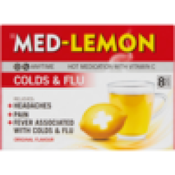 Original Flavour Colds & Flu Hot Medication 8 Pack