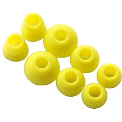 Poyatu Replacement Eartips Earbuds Eargels Earpads For Powerbeats 2 Wireless Beats By Dr Dre Yellow