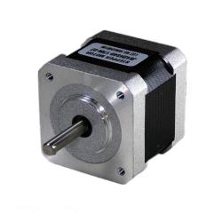 42HS40 Stepper Motor For Lifting Capping System 4 Leads Extra Long Shaft May Include A 12 Teeth Gear AE-MOTOR 42S GEAR