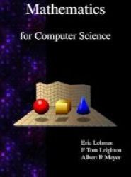 Mathematics For Computer Science Hardcover
