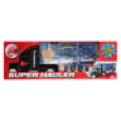 Super Hauler Big Wheeler Truck Toy Set 18 Piece