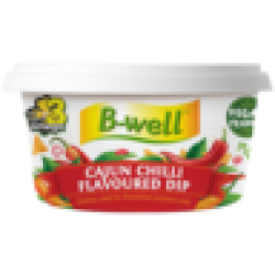 B-Well Cajun Chilli Flavoured Dip Tub 125G