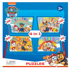 4 In 1 Puzzle 35+48+54+70 Piece