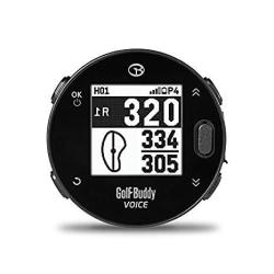 GolfBuddy Voicex Easy-to-use Smart Talking Golf Gps Black Small