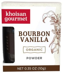 Khoisan Gourmet English Bourbon Vanilla Organic Powder