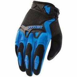 Thor Spectrum Blue Gloves - L