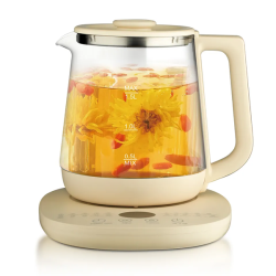 RAF Borosilicate Health Tea Pot Glass Electric Kettle 1.5 Liter Glass Tea Pot