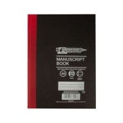 Manuscript Book - Feint & Margin - White Pages - A5 - 192 Pages - 8 Pack