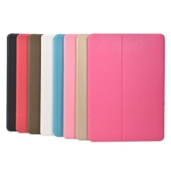 Folio Scrub Pu Leather Case Cover For Samsung T520 Tablet