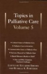 Topics Palliative Care Vol 5