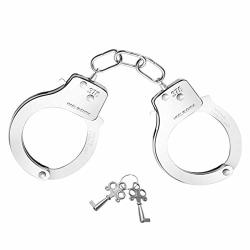 Kids Toy Metal Handcuffs With Keys Police Swat Role Play Game Toy Party Costume Accessory
