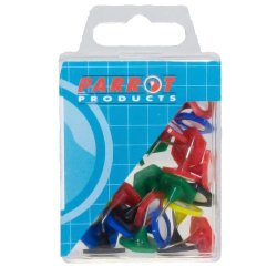 Hexagonal Pins Boxed 30 - Assorted