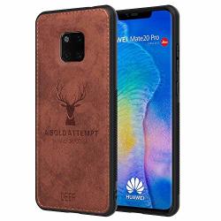 Shockproof Huawei Mate 20 Pro Case Rugged Armor Huawei Mate 20 Pro Case With Flexible And Durable Shock Absorption With Classiccloth Design For Huawei Mate 20 Pro