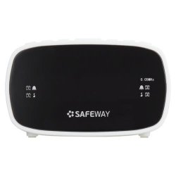 Safeway Radio Alarm Clock White