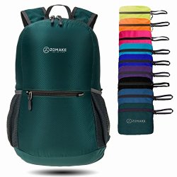 Zomake Waterproof Ultra Lightweight Packable Backpack Hiking Daypack Small Backpack Handy Foldable Camping Outdoor Backpack Little Bag