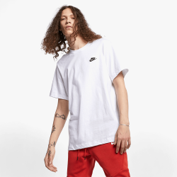 Nike Men&apos S Nsw White black T-Shirt