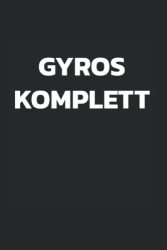 Gyros Komplet: Notizbuch Kariert Din A5 120 Seiten German Edition