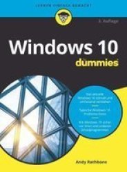 Windows 10 Fur Dummies German Paperback 3. Auflage