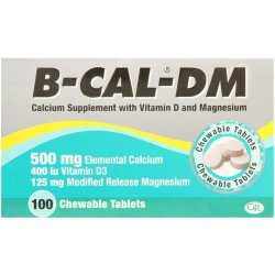B-Cal Calcium Supplement 100 Chewable Tablets