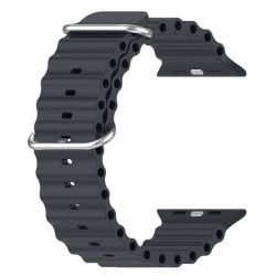 Ocean Silicone Watch Strap For Apple Watch 9 41MM