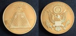Usa Novus Ordo Seclorum Gold Clad Coin Proof 1TR Oz