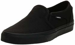 Vans Women's Low-top Sneakers Black Canvas Black Black 186 8.5