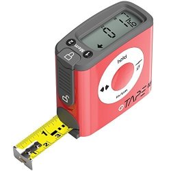 ETAPE16 ET16.75-DB-RP Digital Tape Measure 16' Red Inch And Metric