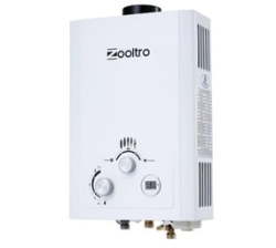 Zooltro Outdoor Instant Lp Gas Water Heater With Lcd Display 16L