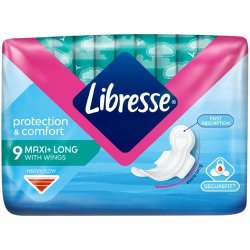 Libresse Protection & Comfort Maxi Super 9 Pads
