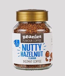 Beanies Instant Coffee Nutty Hazelnut Flavour 1.76 Oz