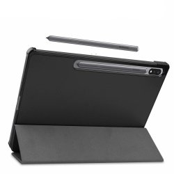 Tuff-Luv Smart Folio Stand Case For Samsung Galaxy Tab S7 11" T870 T875 - Black