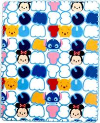 Disney Tsum Tsum Super Soft Travel Blanket 40 In X 50 In Pastels