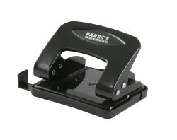 Steel Hole Punch 20 Sheets - Black