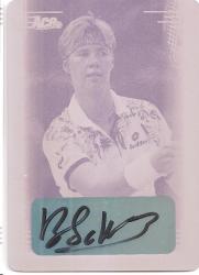 Brenda Schultz-mccarthy - Leaf Ace Authentic 2013 - "magenta Printing Plate 1 Of 1 " Certified Auto
