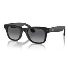 Ray-ban - Wayfarer Smart Glasses Standard Matte Black polarized Gradient Graphite