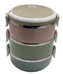 3 Layer Stainless Steel Lunch Box