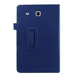 For Samsung Tab E 8.0 T377 Toopoot Folding Leather Case For Samsung Galaxy Tab E 8.0 T377 Dark Blue