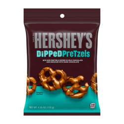 Hershey's Milk Chocolate Dipped Pretzels 120G