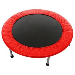Evokem Fitness MINI Trampoline Portable Foldable Outdoor Trampoline For Kids & Adults 220LBS-BLUE Us Stock Red 38INCH