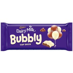 Cadbury Dairy Milk Bubbly Top Deck 150 G