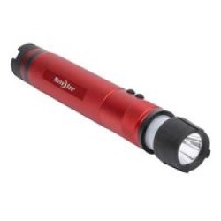 Radiant 3-IN-1 LED Flashlight - Red