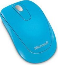 Microsoft 1000 Wireless Optical Mobile Mouse in Cyan & Blue