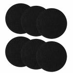 6mm Thickness 8.45 Inches 12 Packs Activated Carbon Filters for Kitchen Compost Pail Filters Replacement for 1.6/1.8 Gallon Compost bin Abakoo Compost Bin Filters 