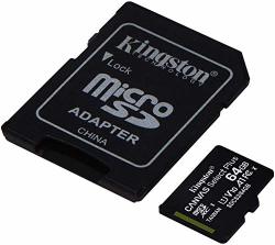 Kingston 64GB Samsung Galaxy A30S Microsdxc Canvas Select Plus Card Verified By Sanflash. 100MBS Works With Kingston