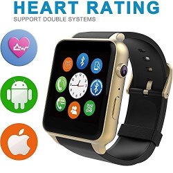 Wfb Bluetooth Smartwatch Fitness Tracker Heart Rate Monitor Pedometer For Android IPHONE7 Ios Gol