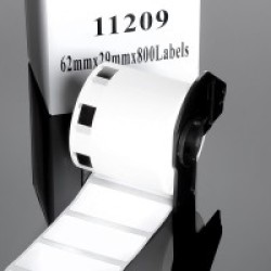 11209 Small Address Thermal Labels Generic 62mm 29mm Brother Compatible Dk11209 Replacement