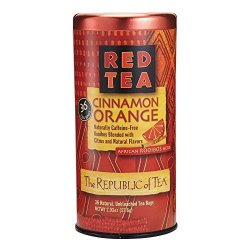 The Republic Of Tea Cinnamon Orange Red Tea 36 Tea Bags