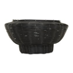 @home Mos Crib Recycled Pvc Planter Basket Black