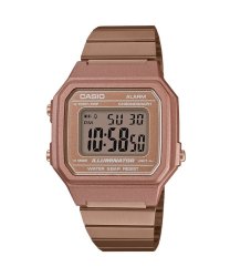 Casio Vintage Retro Digital Square Unisex Watch B650WC-5ADF - Rose Gold