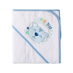Baby Space Bear Hooded Towel
